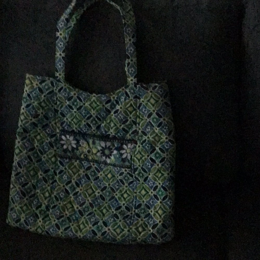 Floral Patterned Tote Bag.vera Bradley